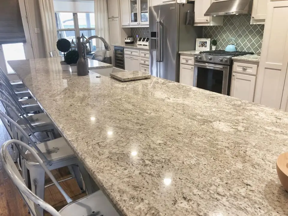 best countertop stone in dallas with chairs